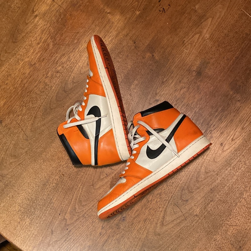 Mens Air Jordan 1 Retro Reverse Shattered Backboard Size 12